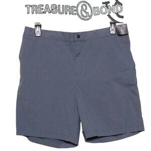 Treasure and Bond Men's Gray Slim Fit Shorts ~ size Large, RETAIL $59.50